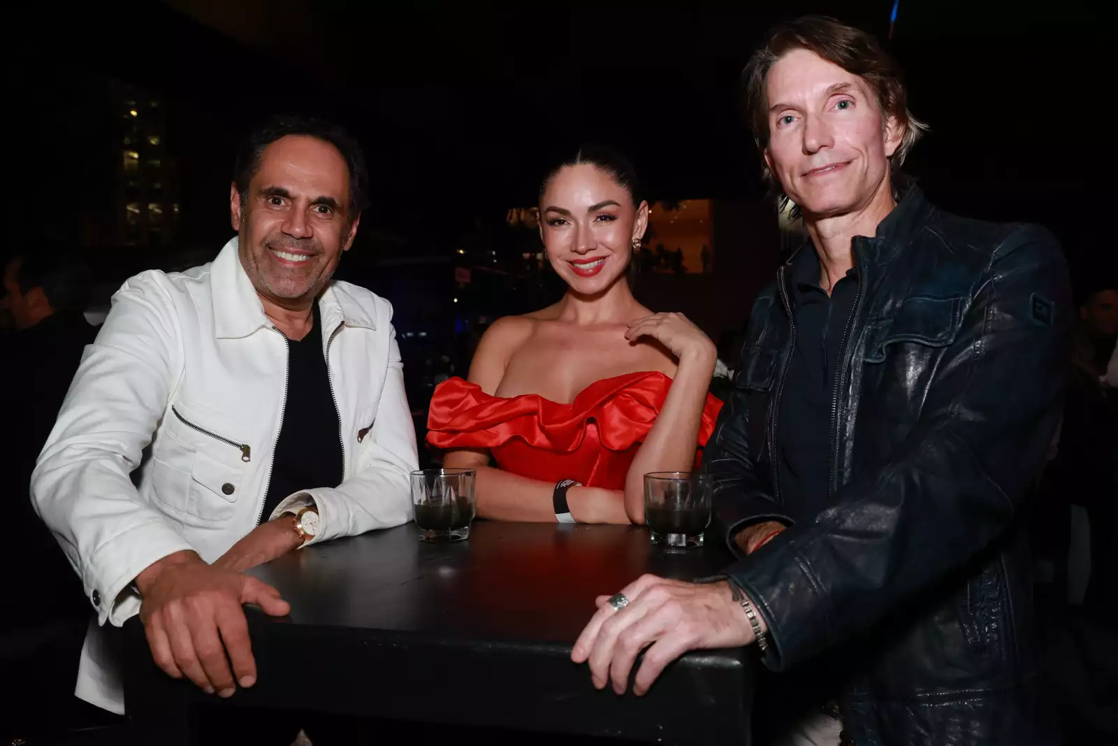 Israel Jaitovich, Hany Portocarrero y Bruce Boren 