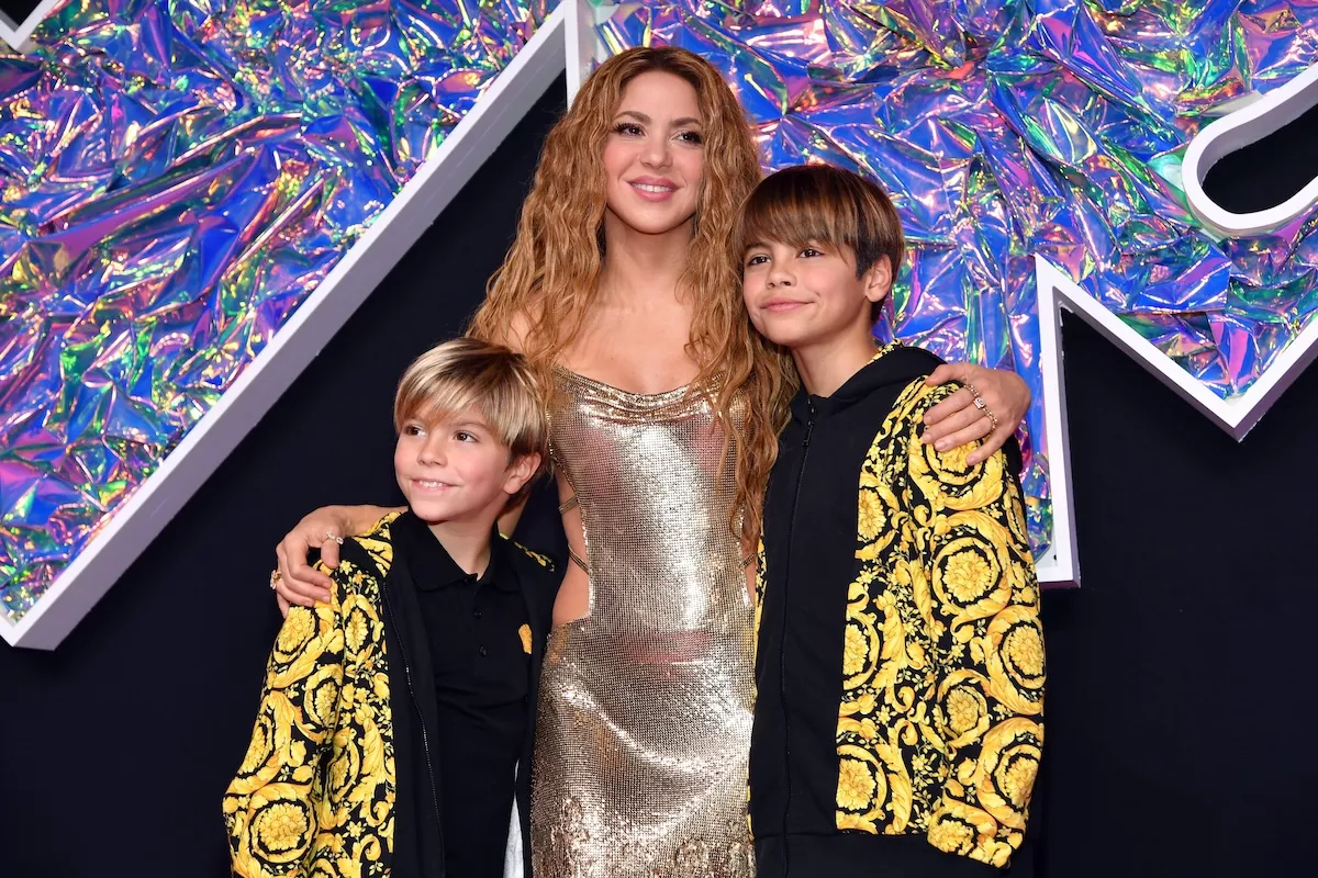 Sasha y Milan hijos de Shakira