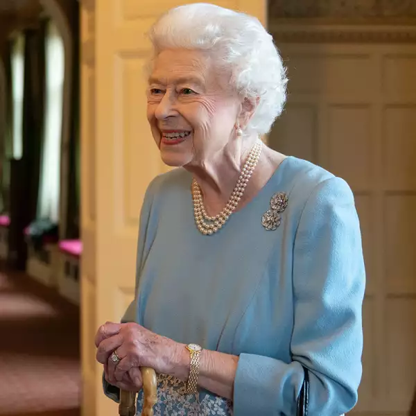 The Queen Hosts A Reception At Sandringham House On The Eve Of Accession Day