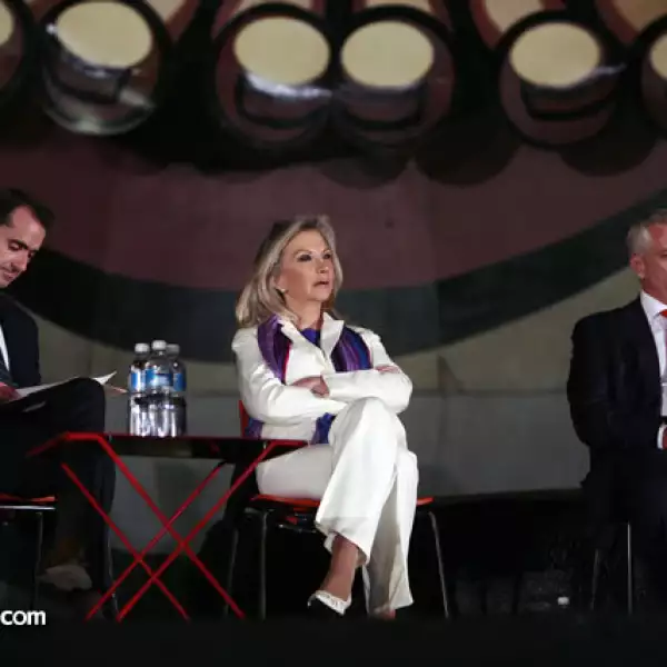 Andres Gómez,Gina Diez Barroso y Abraham Franklin