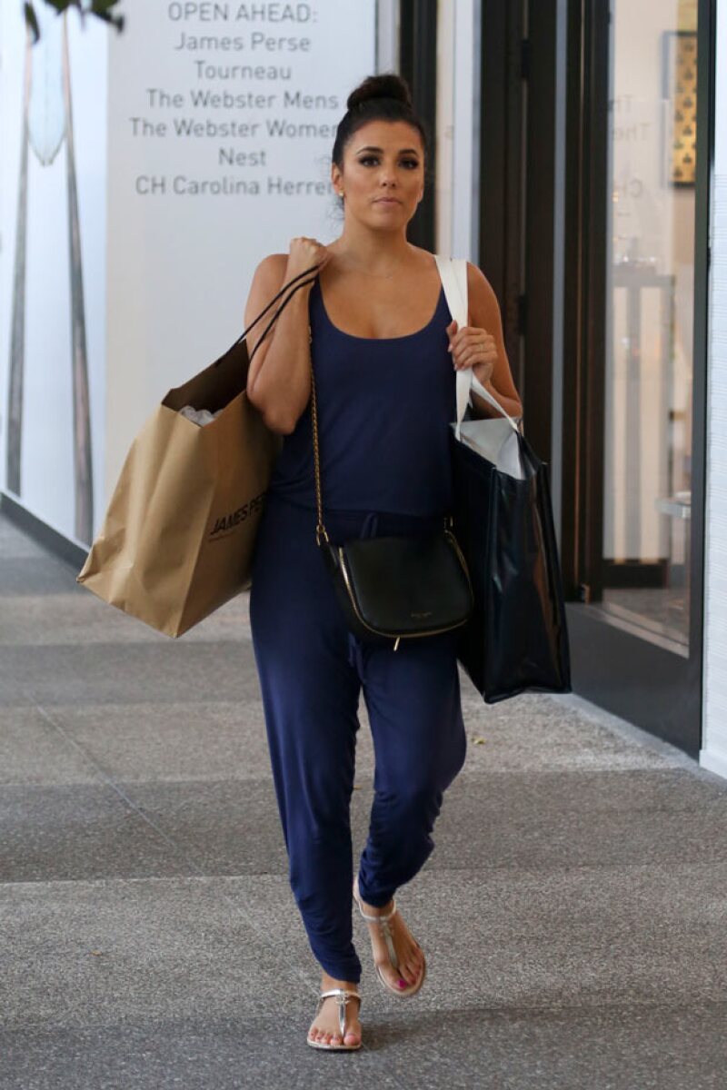 La actríz hizo algunas compras en el Bal Harbour.