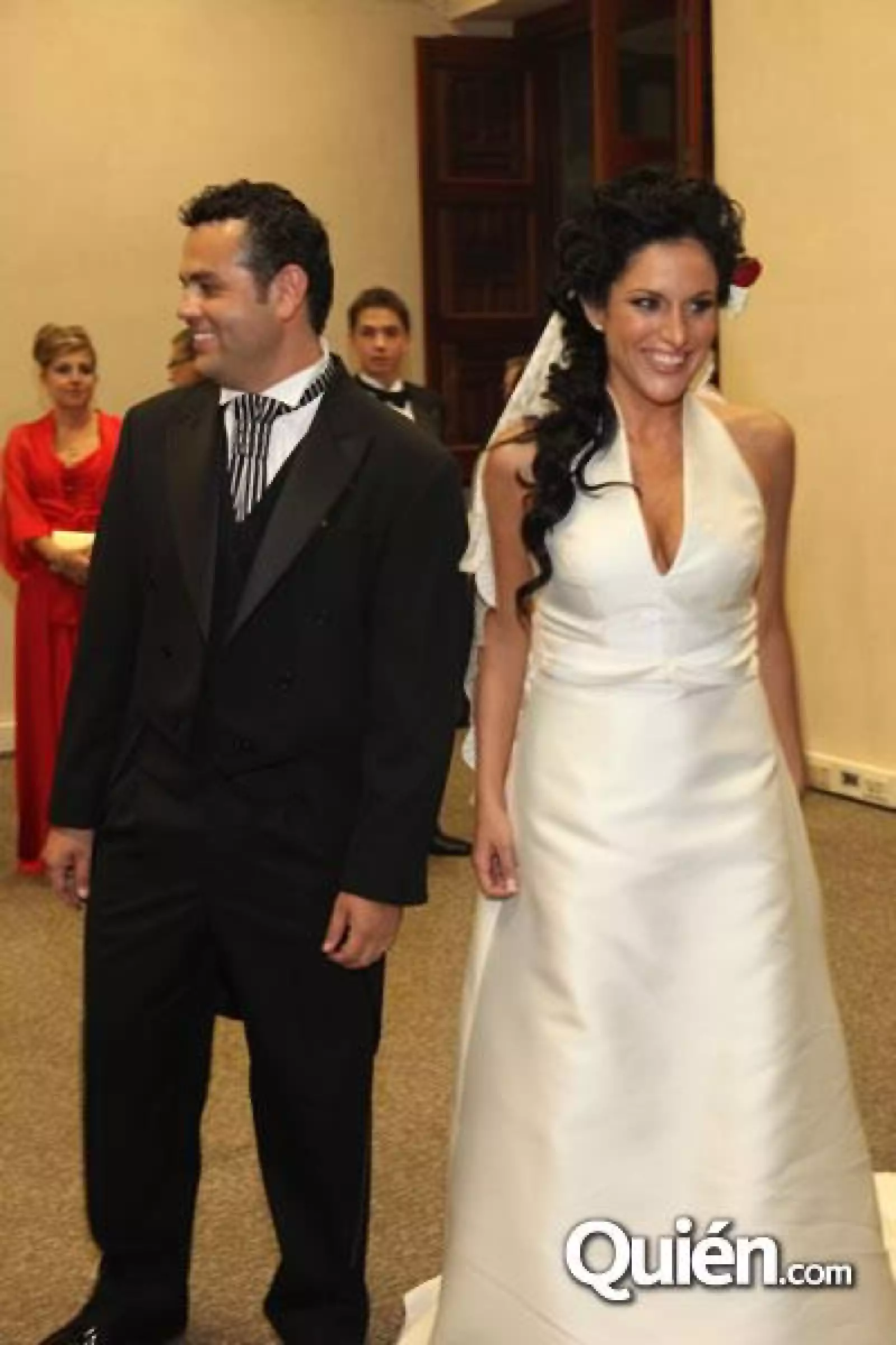 Guillermo Ochoa y Danielle Dithurbide