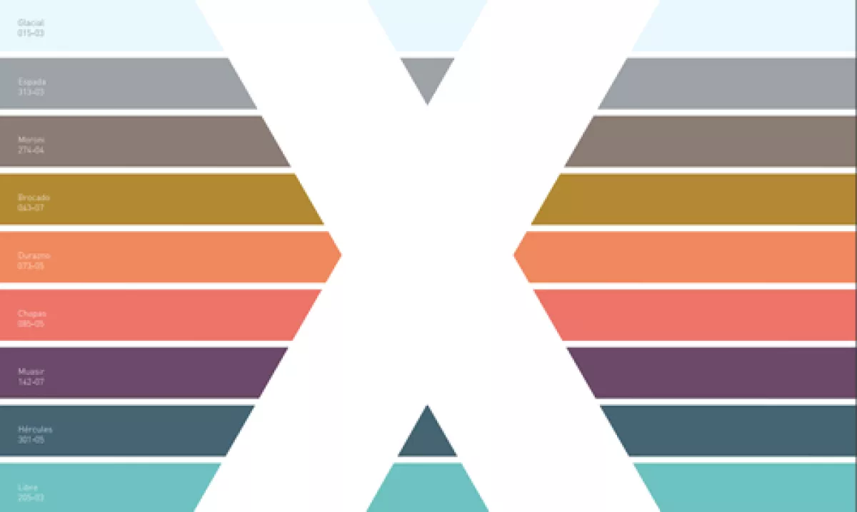 Reflejo paleta de colores de Comex