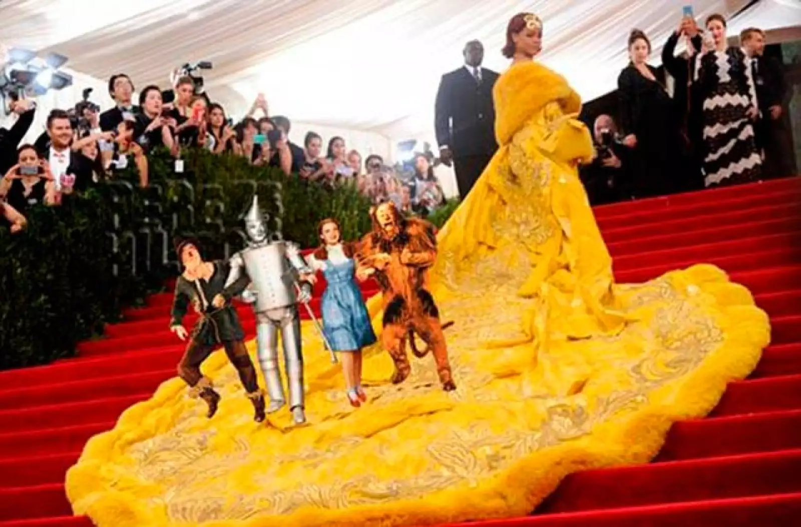 Rihanna hizo alusión a una escena de El Mago de Oz.