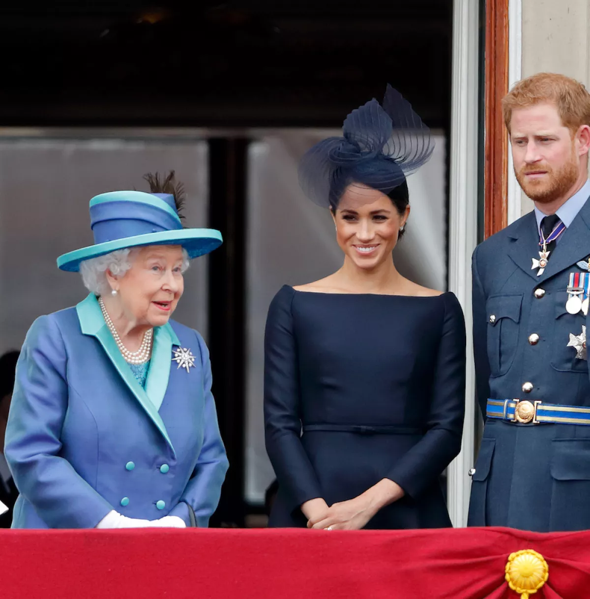 Members Of The Royal Family Attend Events To Mark The Centenary Of The RAF