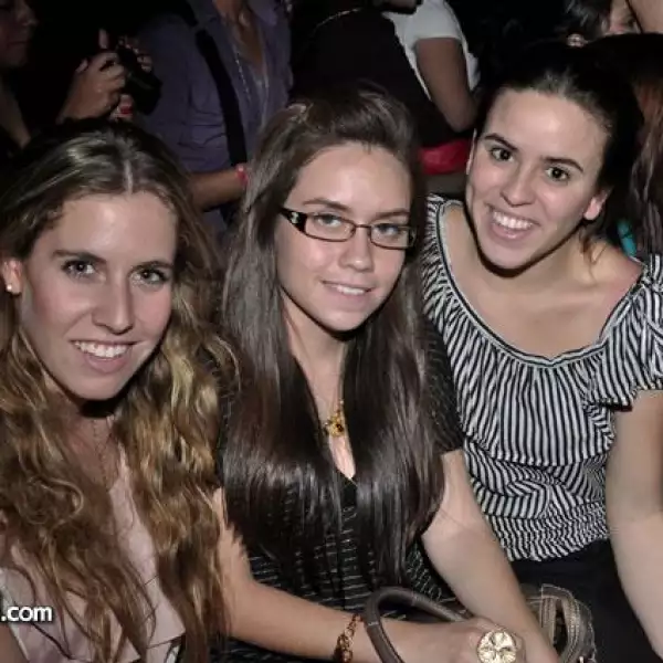 Mariana Rábago,Leslie Velázquez y Lina Abularach