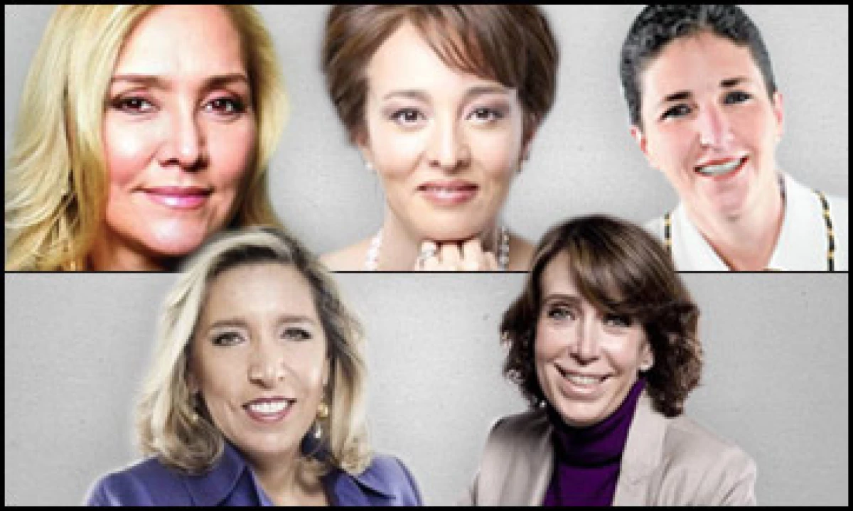 María Aramburuzabala, Nicole Reich, Louise Goeser, Gabriela Hernández, Angélica Fuentes y Carmina Abad ocuparon este 2011 las primeras posiciones del ranking. (Foto: Especial)