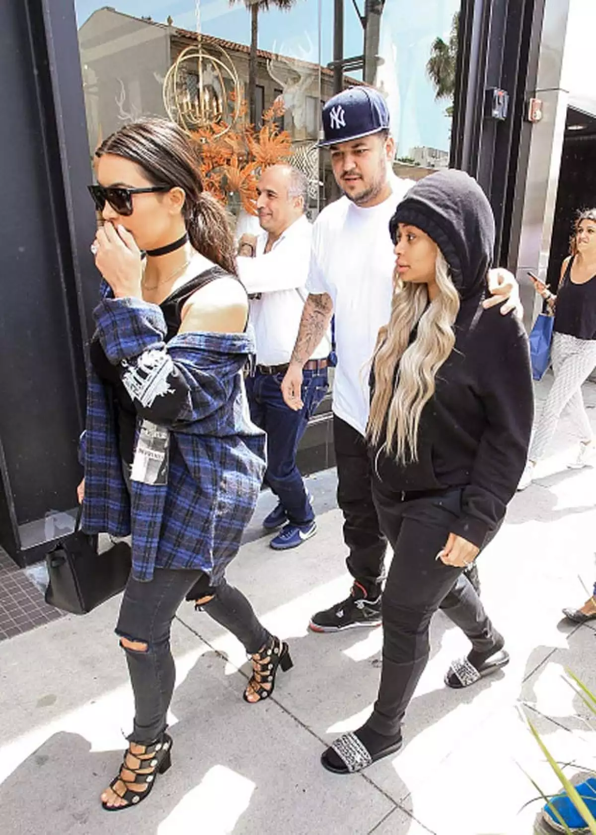 A la estrella televisiva parece habérsele pasado ya el enojo por el compromiso de su hermano con Blac Chyna.