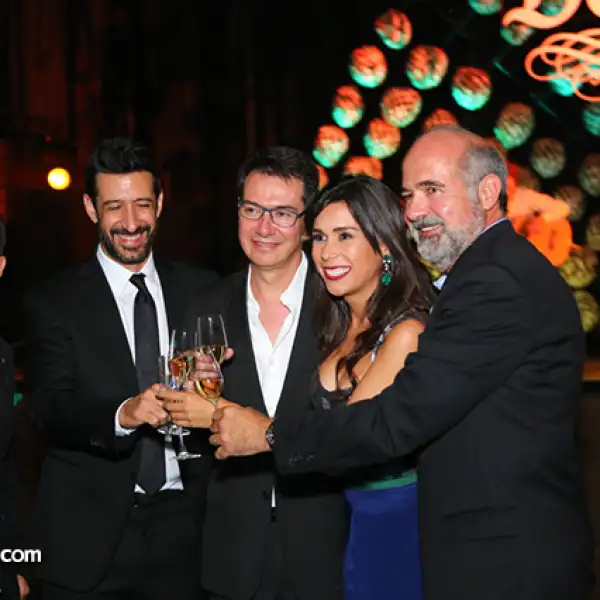 Diego Oseguera,José María Yazpik,Eric Seiersen,Karen Nichols y Enrique de Colsa