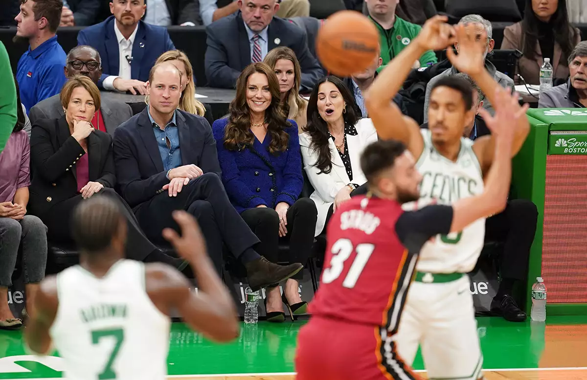 El príncipe William y Kate Middleton de visita en Boston