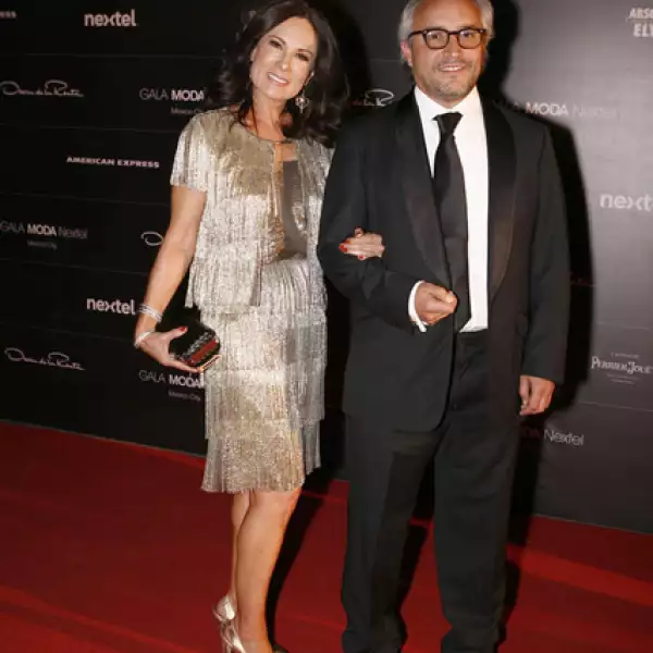 Gloria Calzada y Nicolás Vale