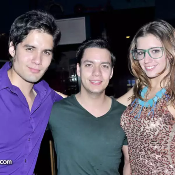 Cristian Salas, José Juan Gastelum y Sarah Aviñiga