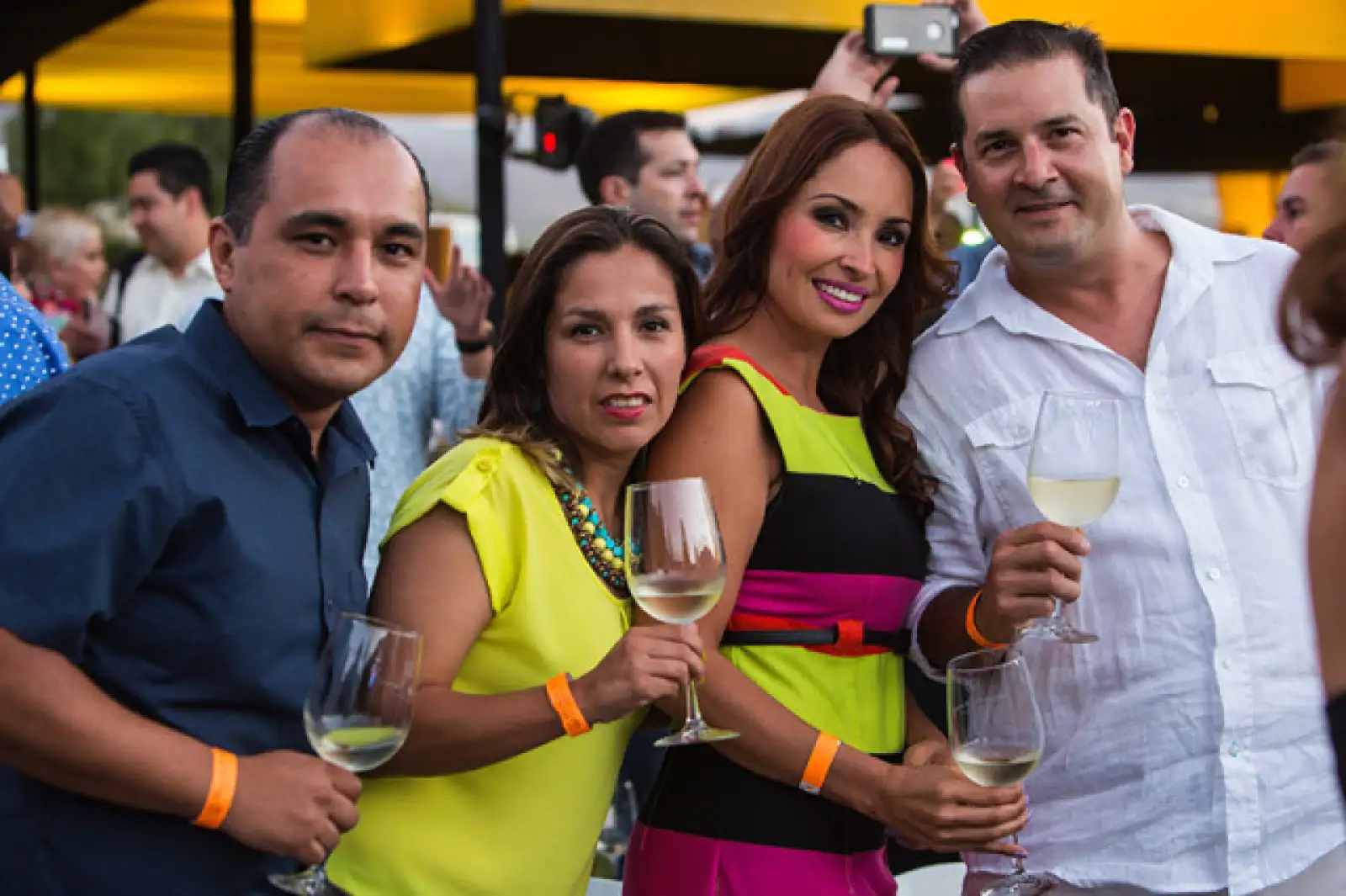 Alberto Bonino,Denisse Bonino,Gaby Ramírez y Roberto Márquez