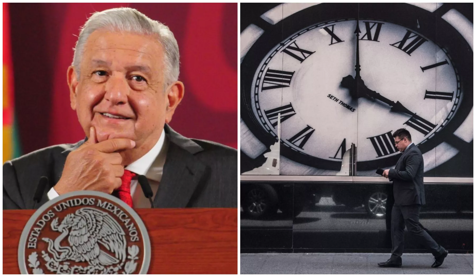 AMLO analiza eliminar el horario de verano