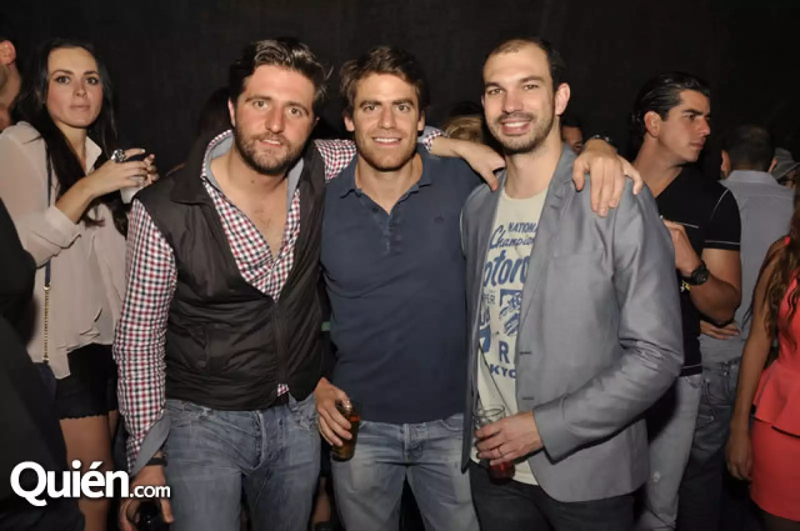 Enrique Stacpoole, Ernesto Vargas y Rodrigo Braun