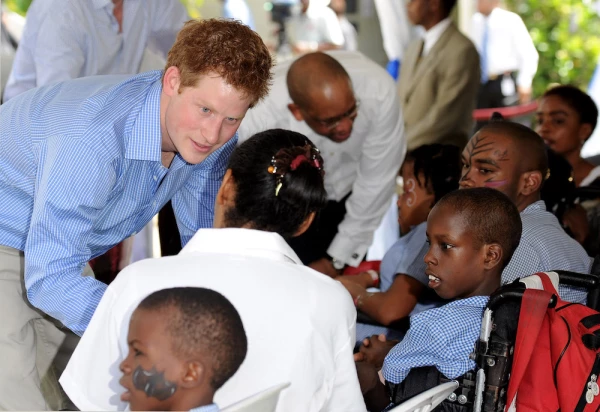 Prince Harry Visits Barbados - Day 2