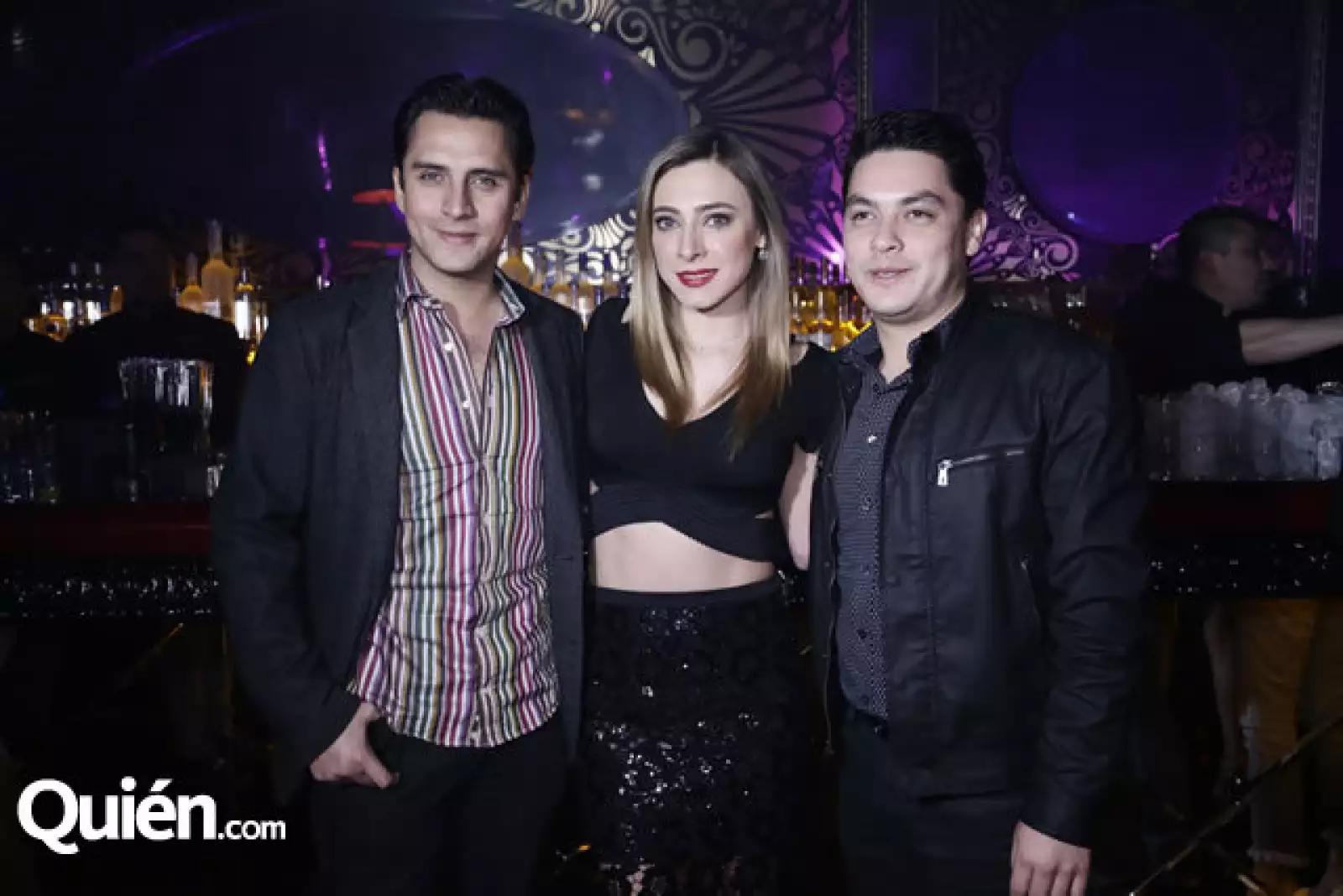 Luis Thomas, Edna Monroy y Héctor Alcantara