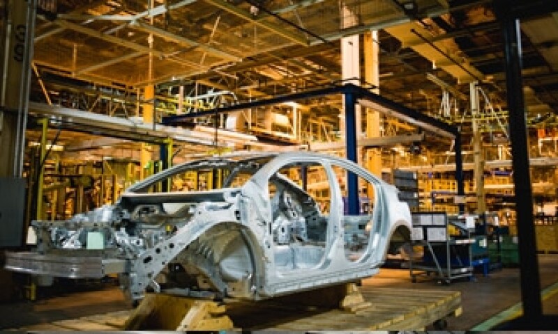 Linea de produccion automotriz