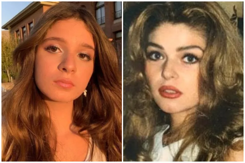 Itatí Cantoral y su hija 