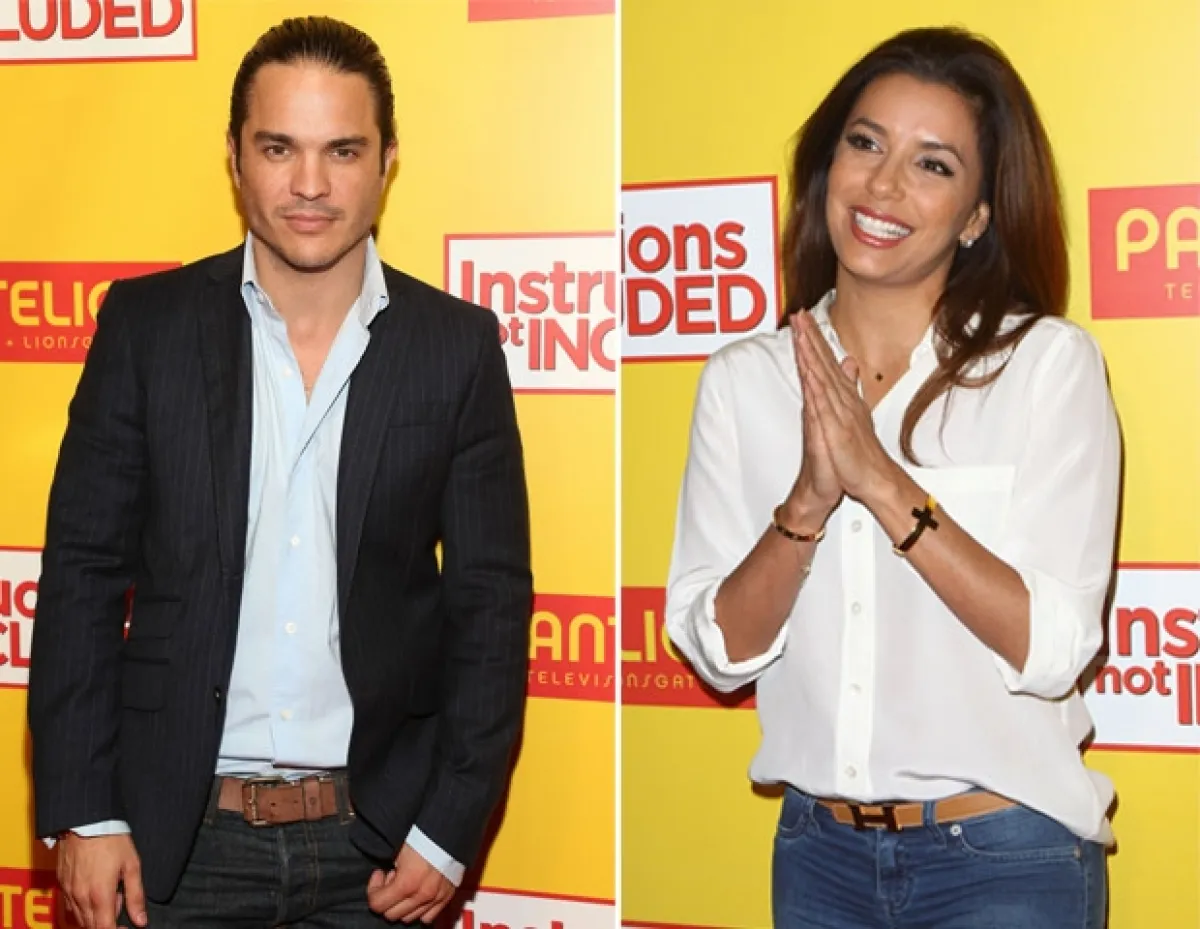 Kuno y Eva optaron por looks casuales.
