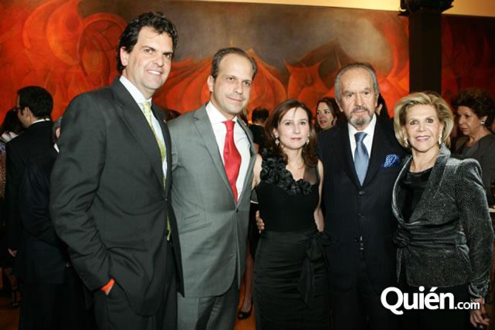 Alberto Bailléres de fiesta