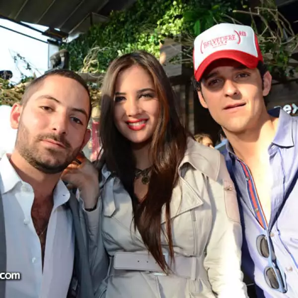 Francisco Medina, Estefanía Reyes, Andrés Birlain