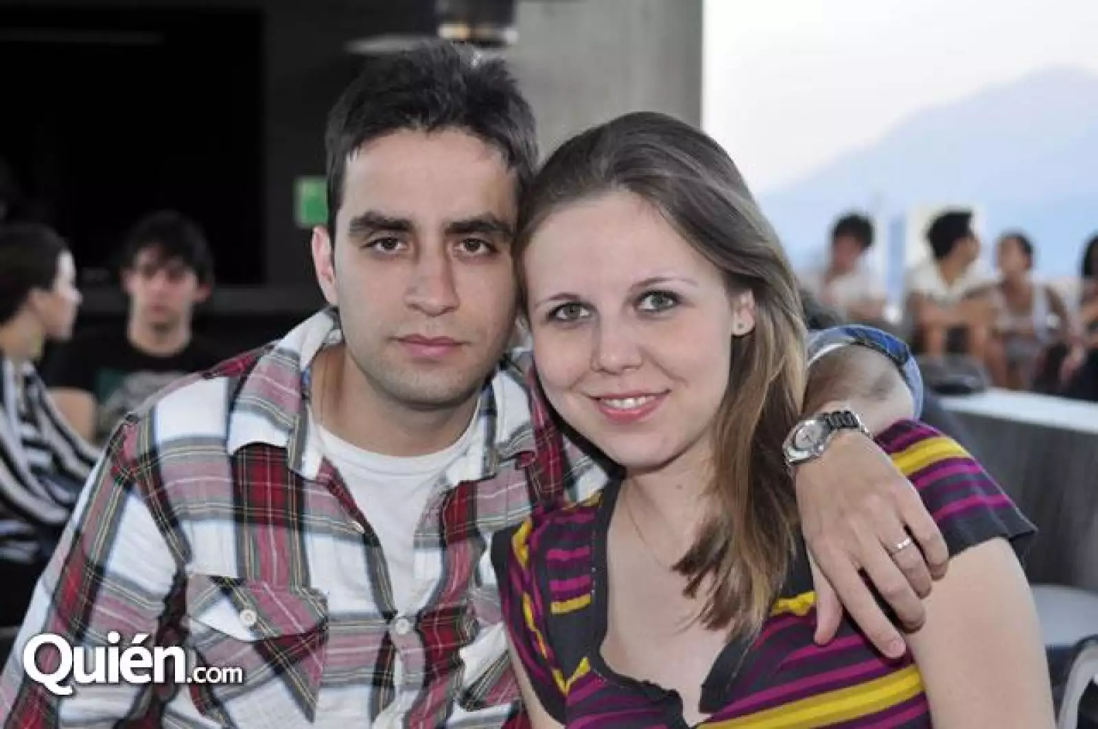 Oscar de Hoyos y Analí Garza