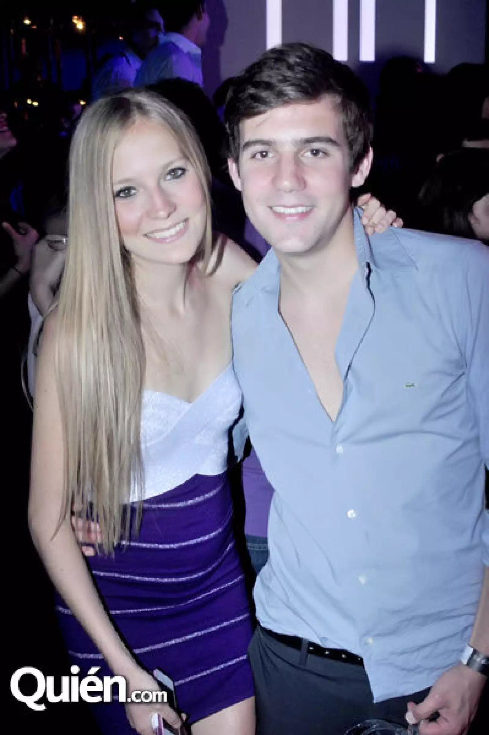 Eugenia Treviño y Patricio Calderoni