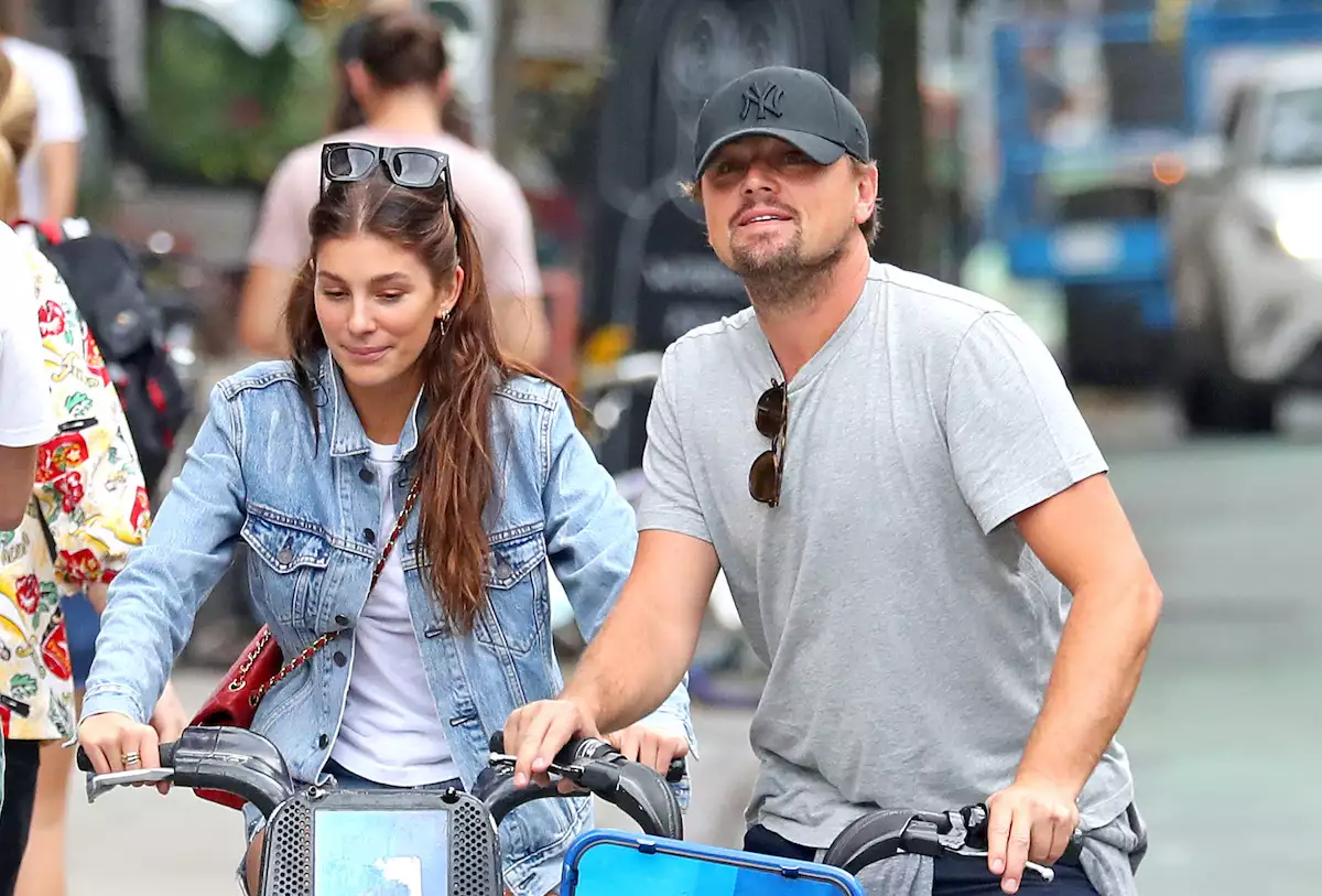 Leonardo DiCaprio y Camila Morrone