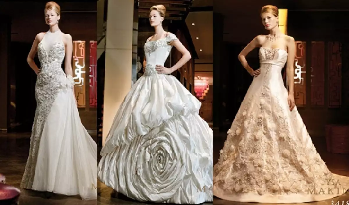 Éstos son algunos modelos de la colección de Ysa Makino.