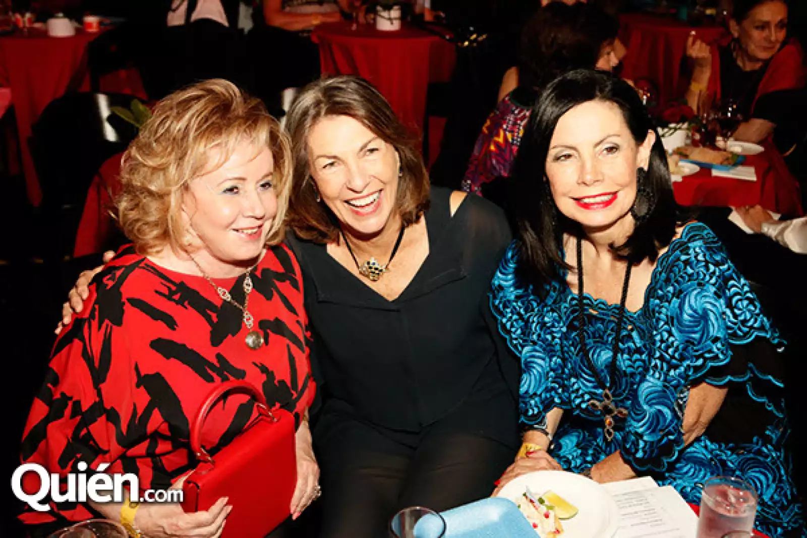 Doris Beckmann, Marie Thérèse Arango y Patricia Autrey