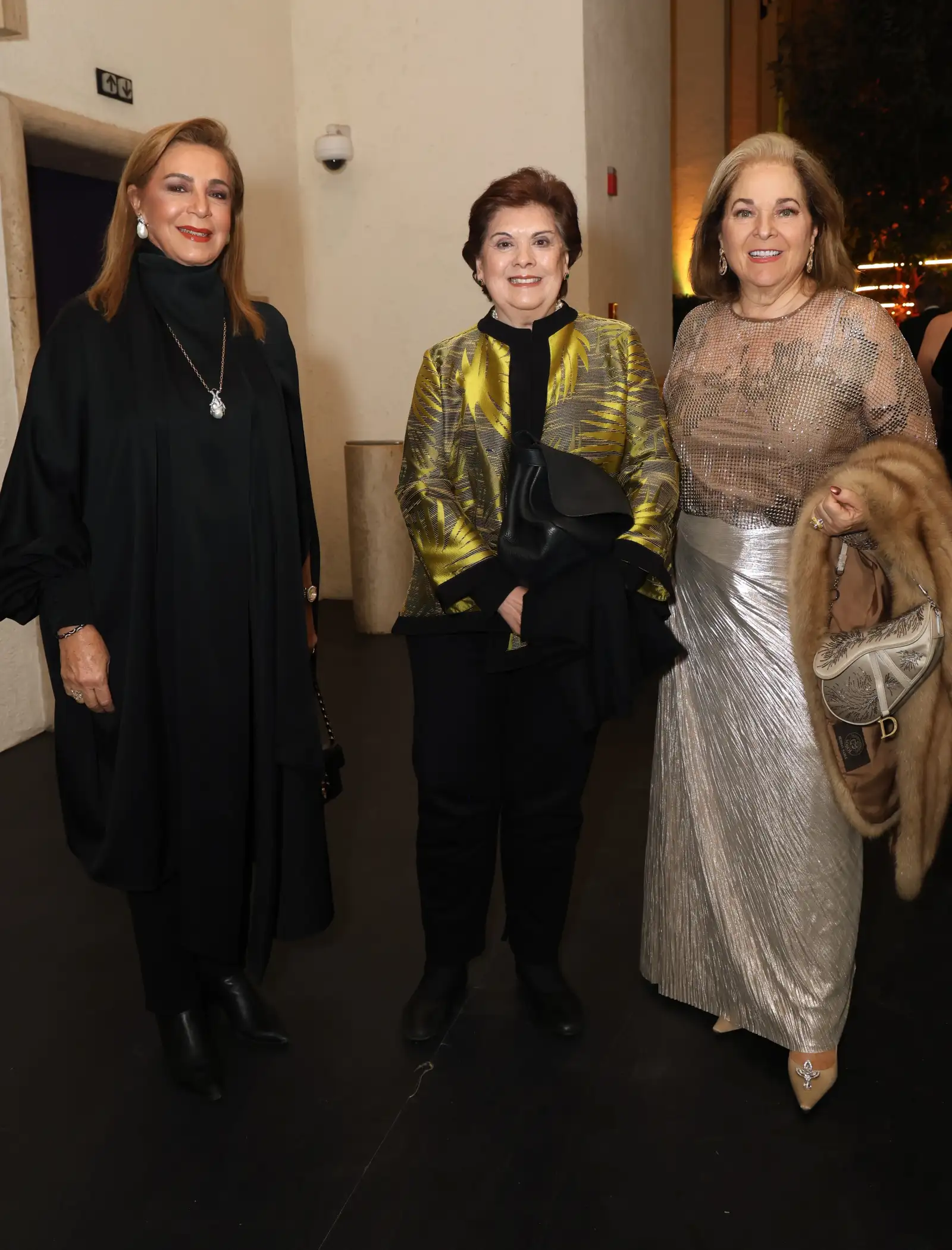 Hosna Rachid, Sary Bermúdez y Liliana Melo de Sada 