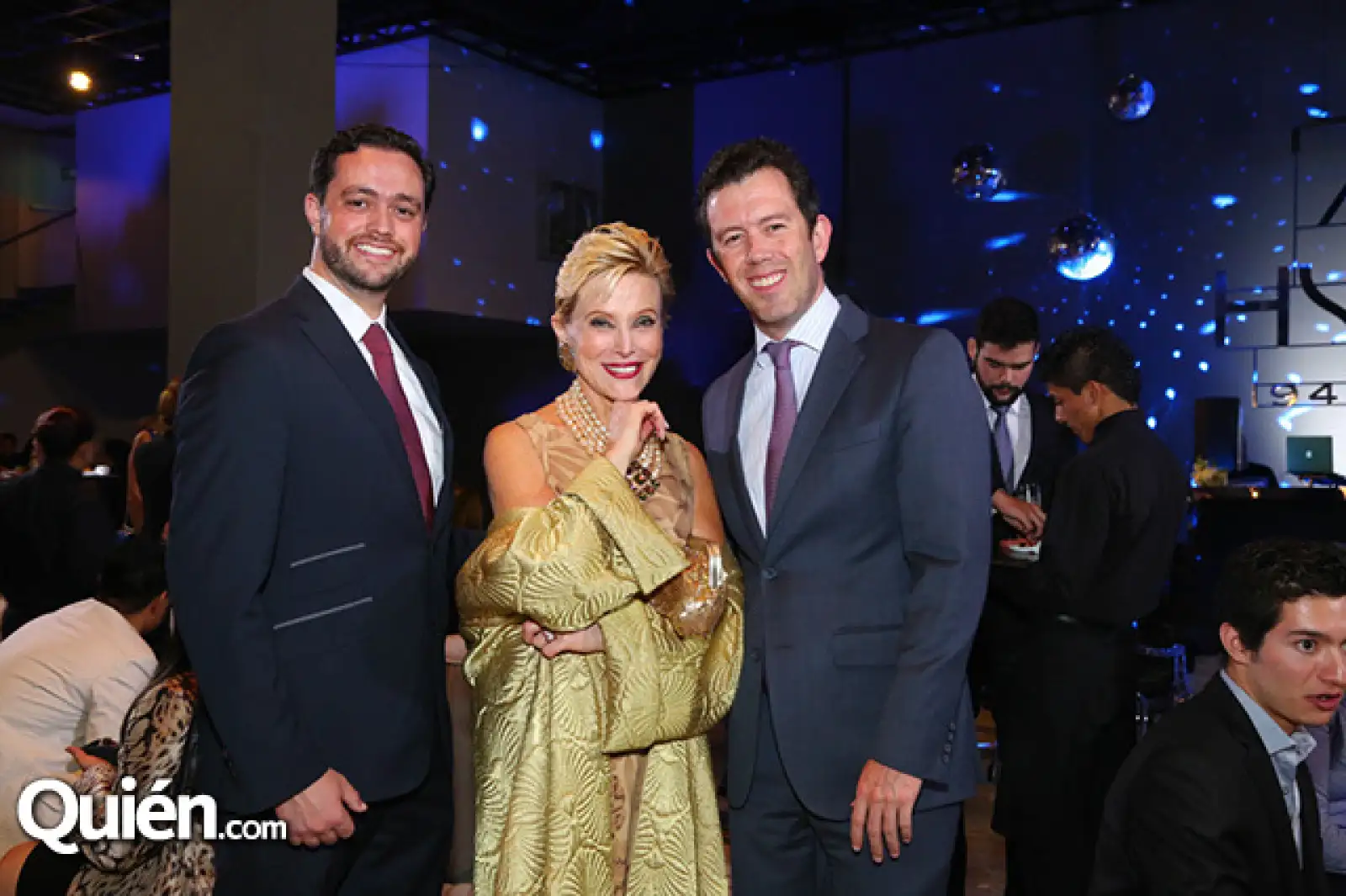 Santiago Rodríguez,Raquel Bessudo y Larry Rubin