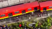 ¿Qué pasó en Línea 3? Se descarrila vagón del Metro en Ticomán durante maniobras