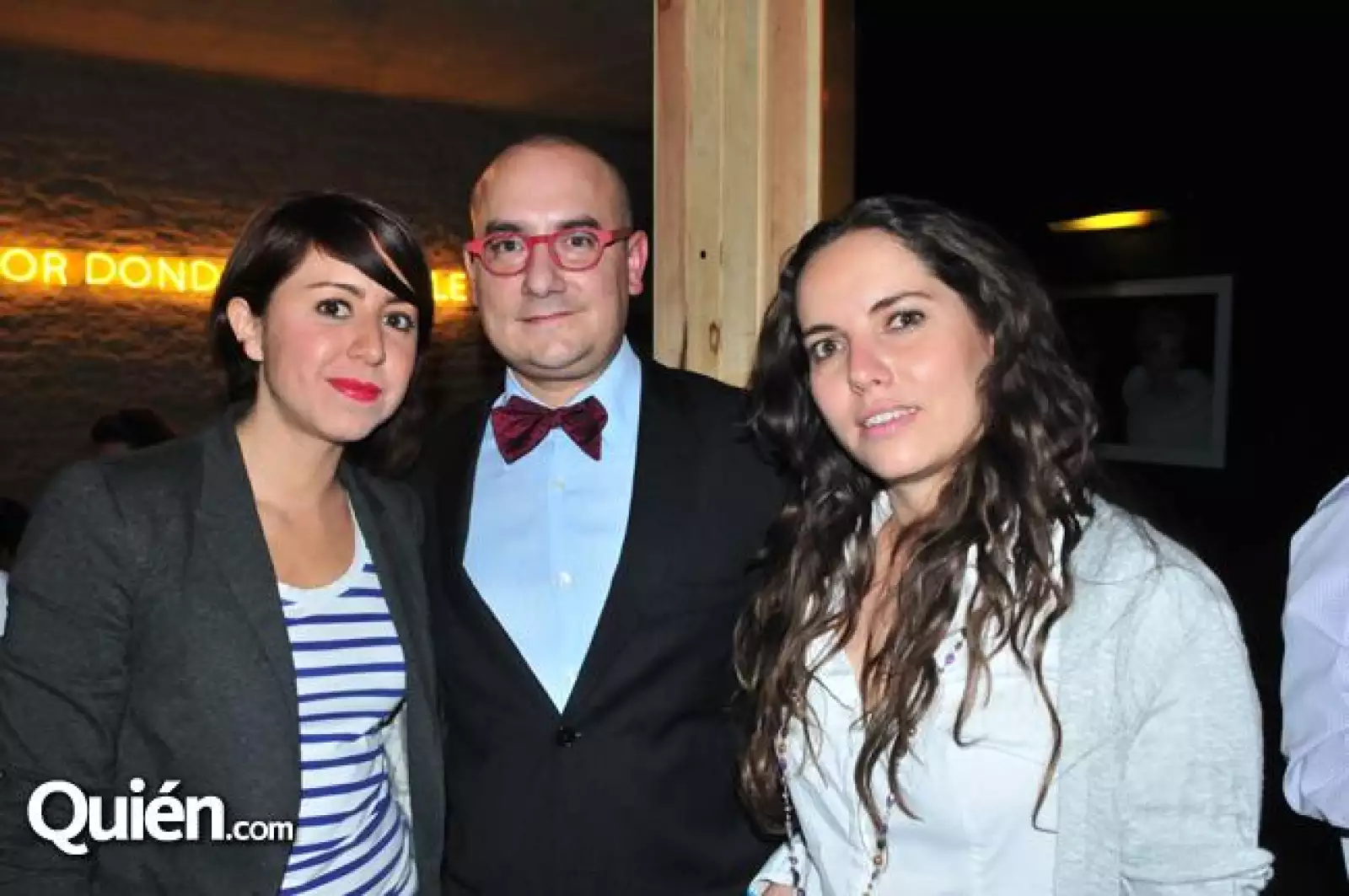Clara Romo, José Zolliker y Andrea González