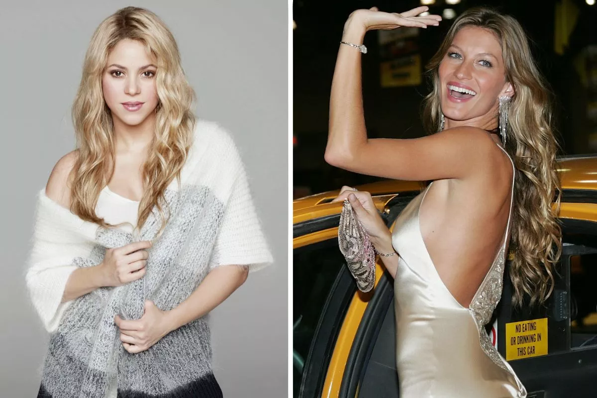 shakira y Gisele Bundchen