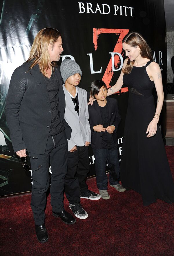 Angelina Jolie and Brad Pitt