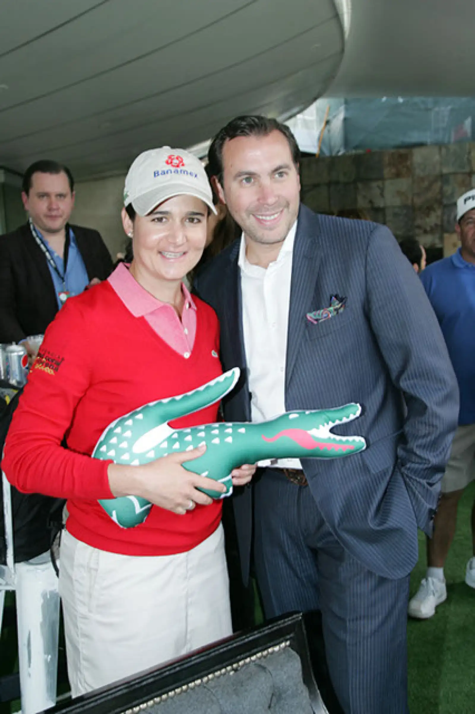 Lorena Ochoa y Jorge Baryka