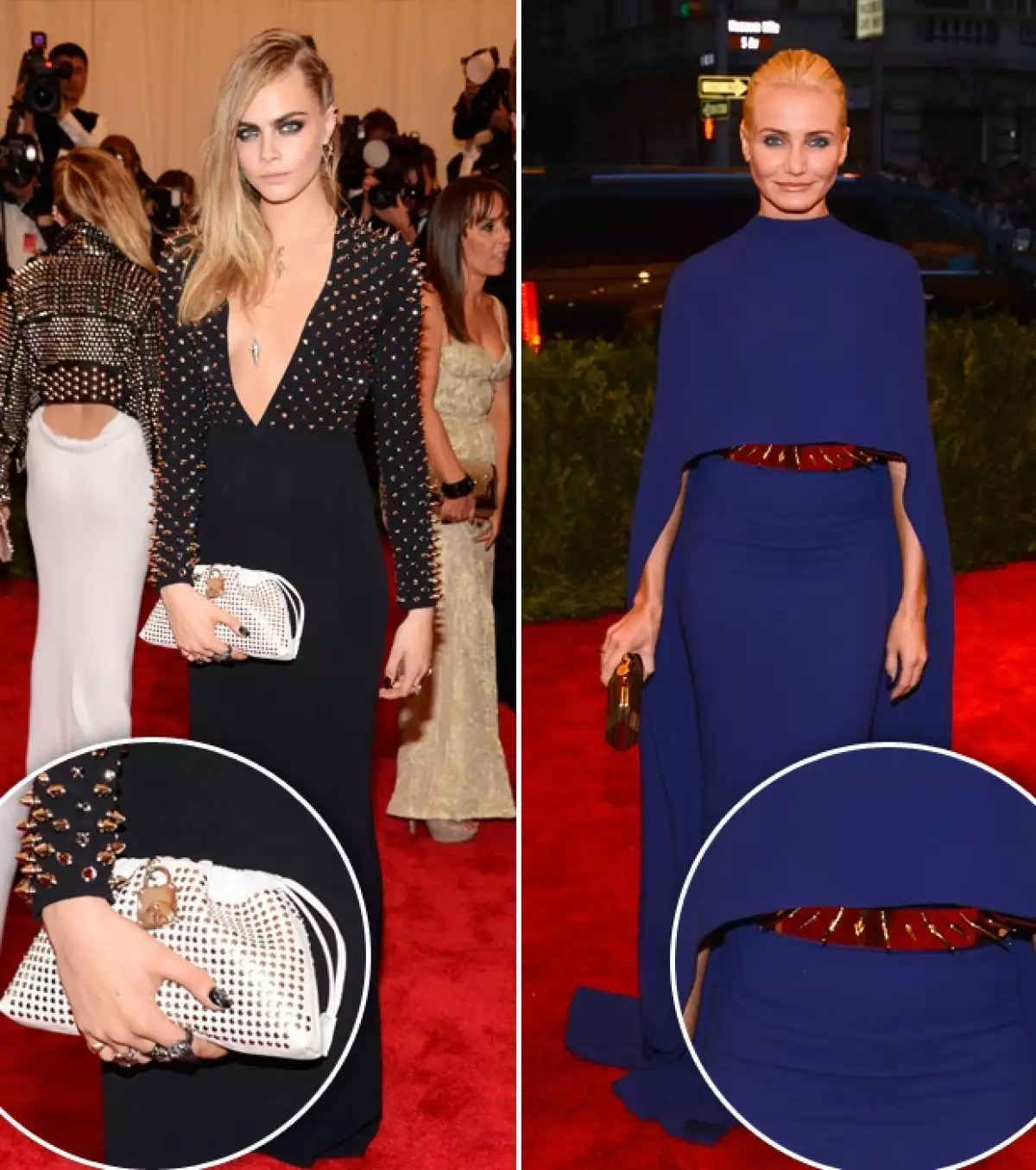 Cara Delevingne y Cameron Diaz.