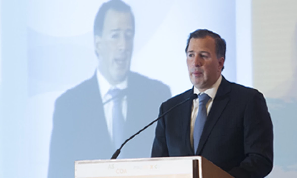 Meade habló también del triunfo de Roberto Azevêdo. (Foto: Cuartoscuro)