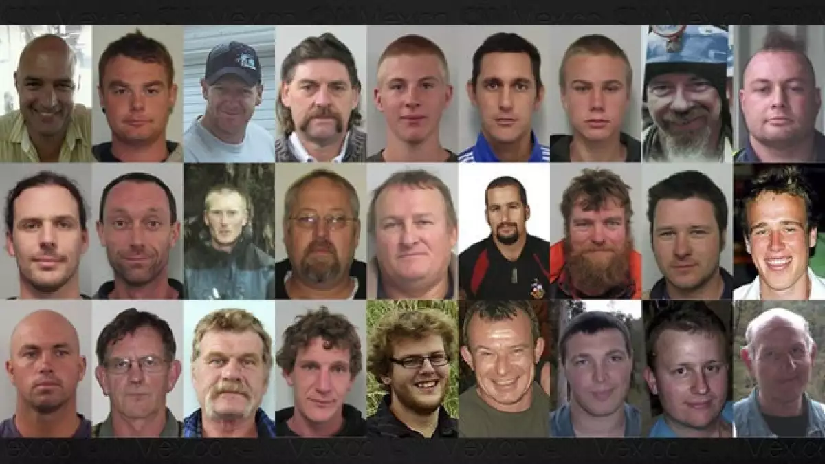 Fotos mineros Nueva Zelandia