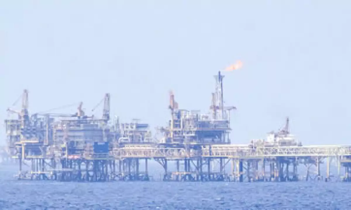 Plataformas de exploración y producción de Pemex, ubicadas en la Sonda de Campeche, en el Golfo de México (Foto: Cuartoscuro/Archivo )