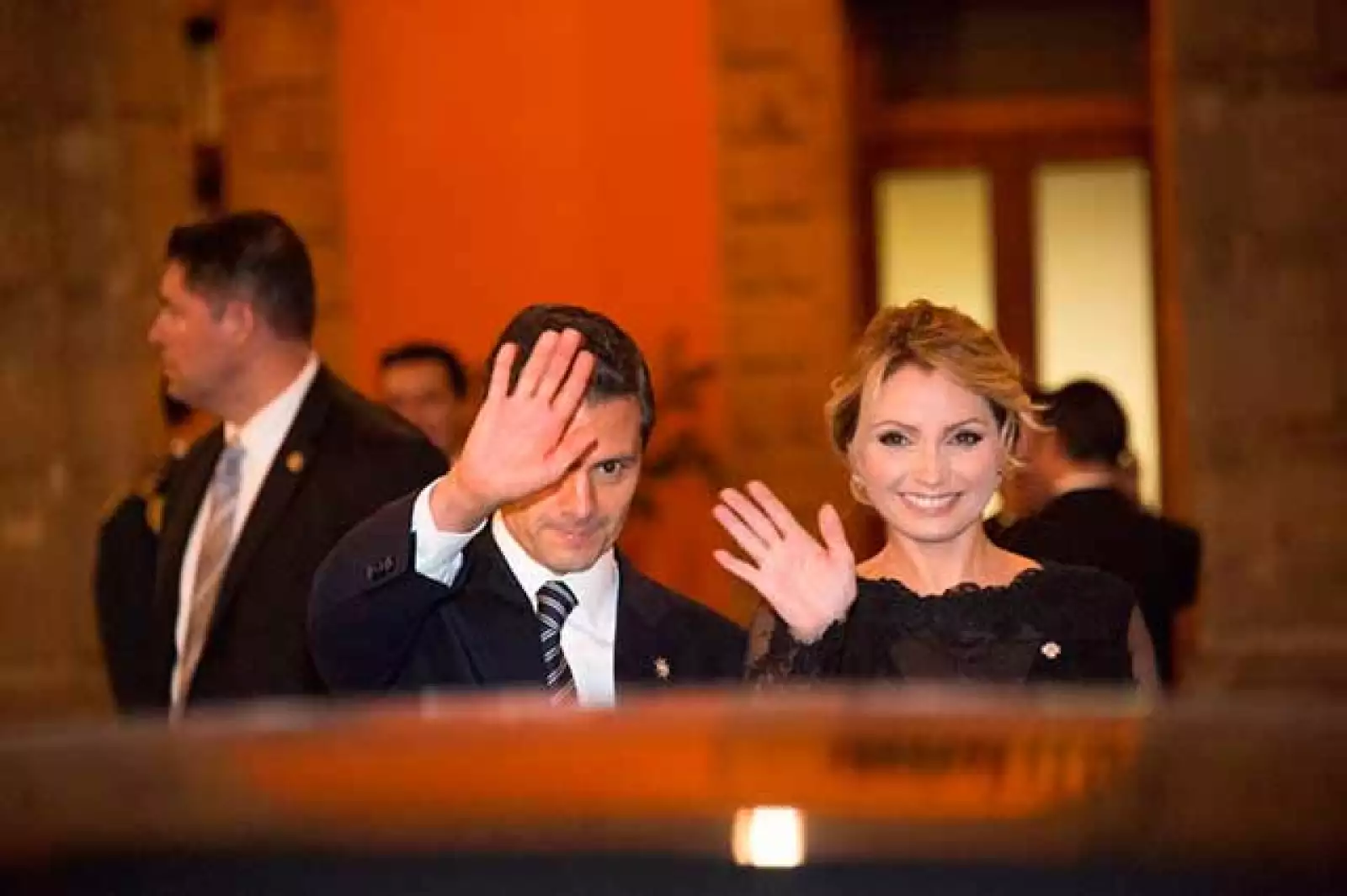 Cena en Palacio Nacional en honor a los reyes de España, Felipe VI y Letizia.