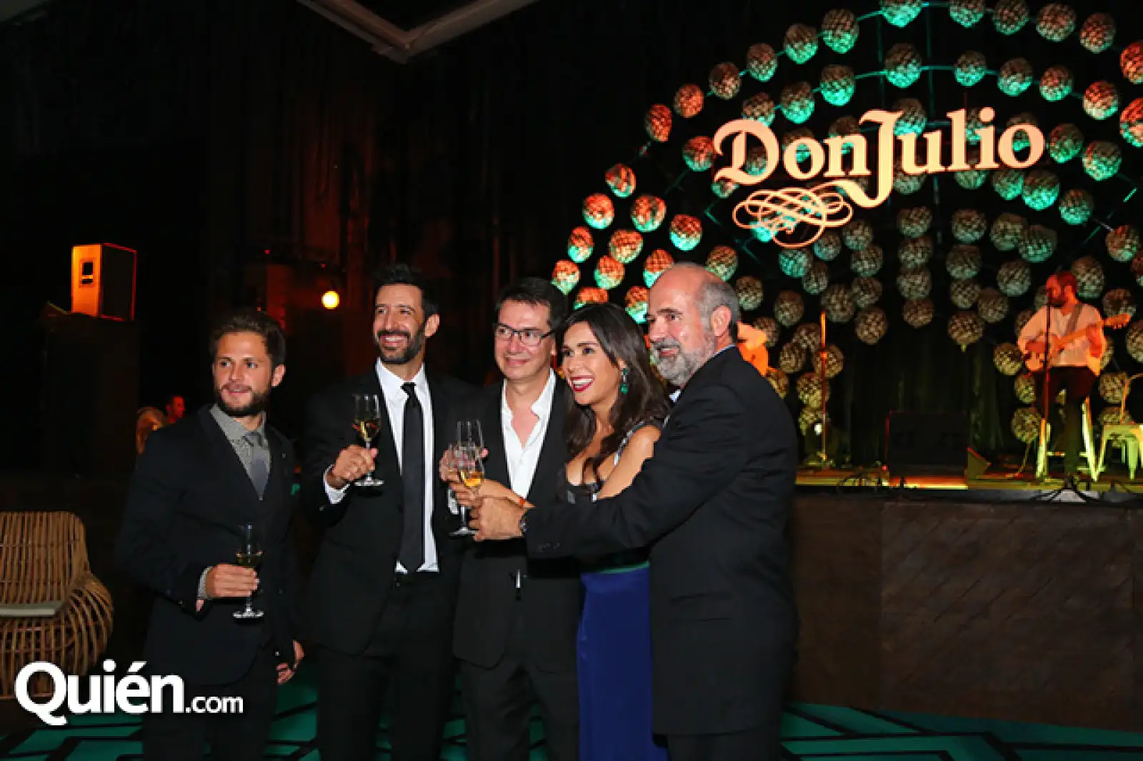 Diego Oseguera,José María Yazpik,Eric Seiersen,Karen Nichols y Enrique de Colsa