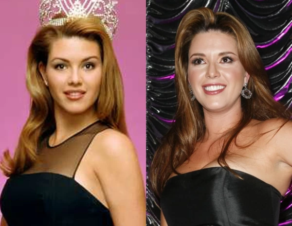 Alicia Machado ha cambiado su imagen a una más sexy y una figura curvilínea.