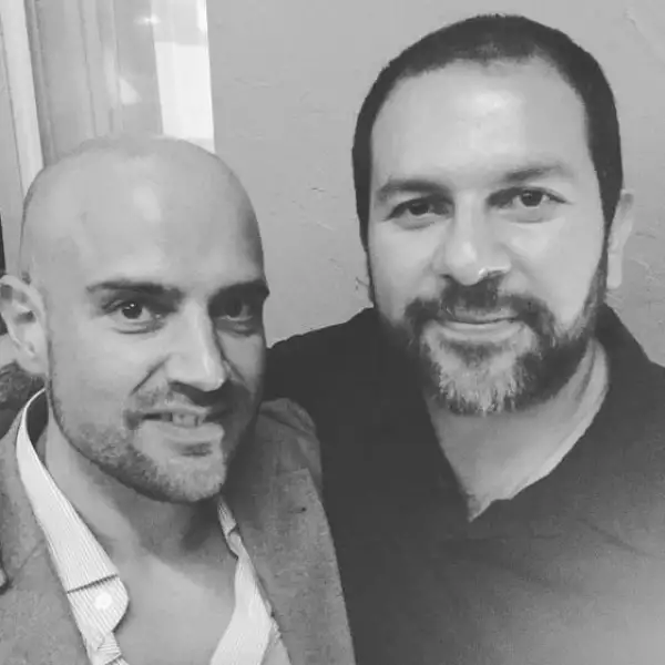 Manuel Rivera y Enrique Olvera