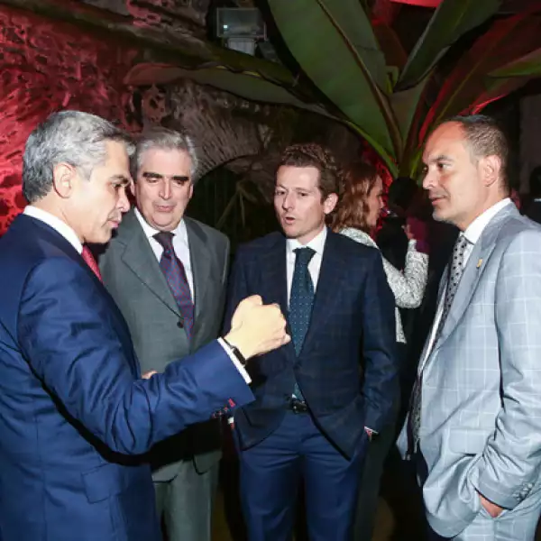 Miguel Ángel Mancera, Rafael Tovar y de Teresa, Francisco González y Luis Serna