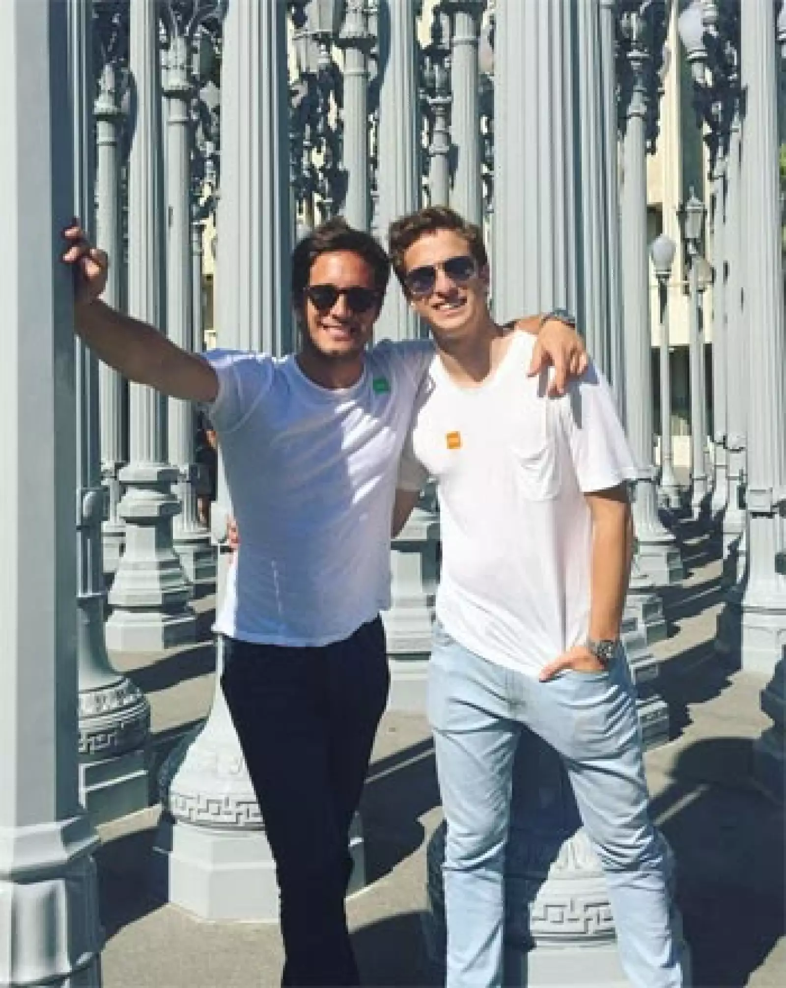 Diego Boneta y su hermano Santiago