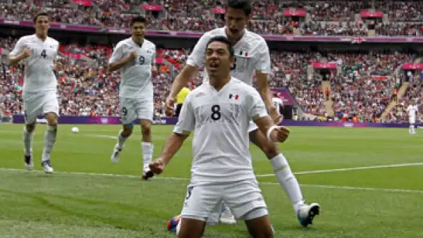 México se enfrenta a Brasil para ganar el oro en los Juegos Olímpicos de Londres. (Foto: Notimex)