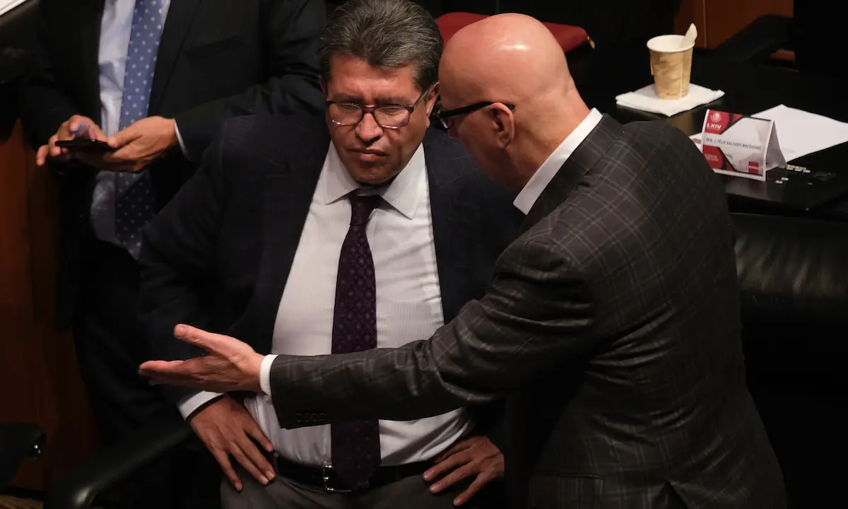 Monreal y Dante Delgado